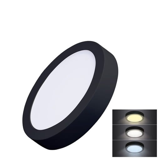LED světelný panel Solight černá WD170-B Solight