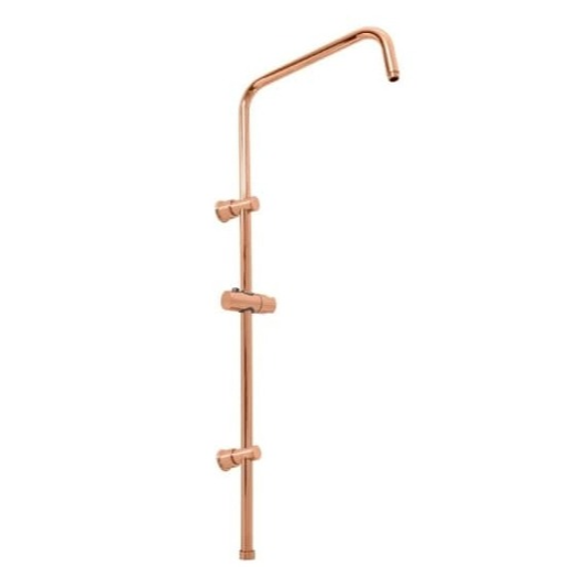 Sprchová tyč RAV SLEZÁK zlatá růžová kartáčovaná MD0763ZRK RAV SLEZÁK