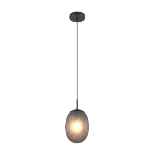 Trio Facette závěsné světlo černá 364200154 TR364200154 Trio