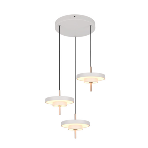 Trio Keaton závěsné světlo šedá 340230376 TR340230376 Trio