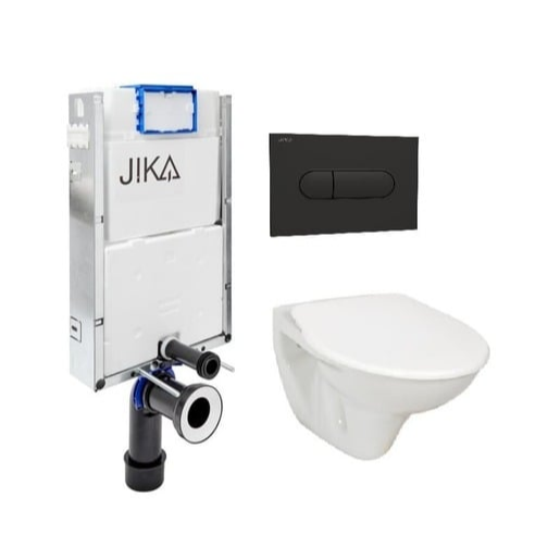 Závěsný WC set k zazdění Jika Nila KMPLJIKABR