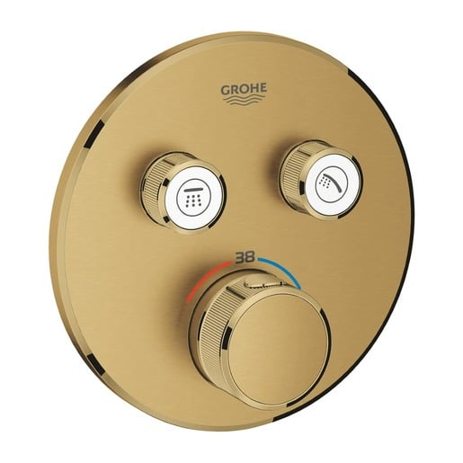 Grohe Grohtherm SmartControl sprchová a vanová baterie bez podomítkového tělesa kartáčovaný cool sunrise 29119gn0 G29119GN0 Grohe