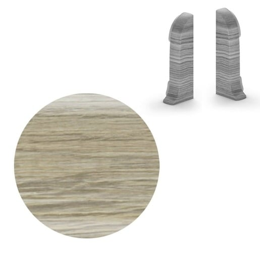 Koncovka k soklu Naturel dub jantarový