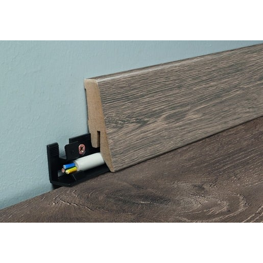 Lišta soklová Naturel hnědá