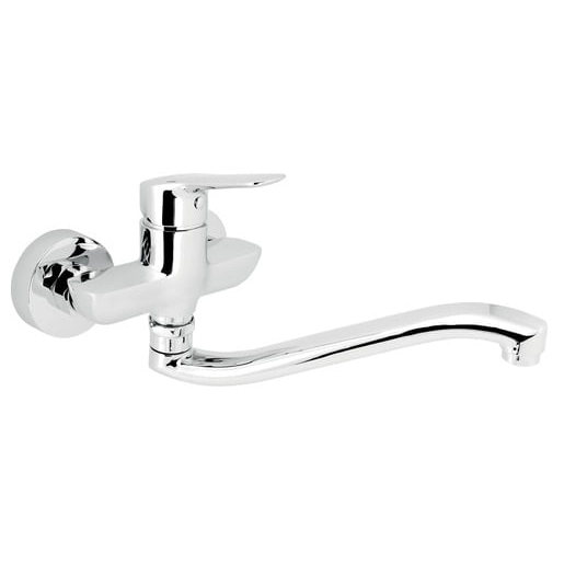 Novaservis Metalia 54 dřezová - umyvadlová baterie s otočným ramínkem 100 mm chrom 54074