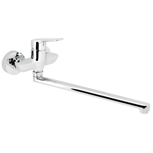 Novaservis Metalia 54 dřezová - umyvadlová baterie s otočným ramínkem 100 mm chrom 54079