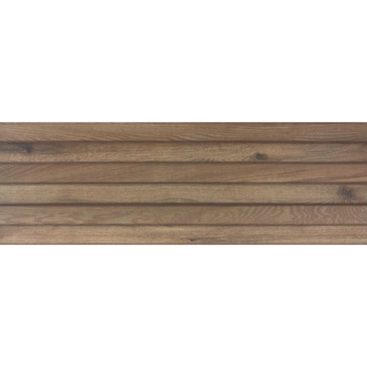 Obklad Rako Base hnědá 30x90 cm reliéfní WR1VN434.1 Rako