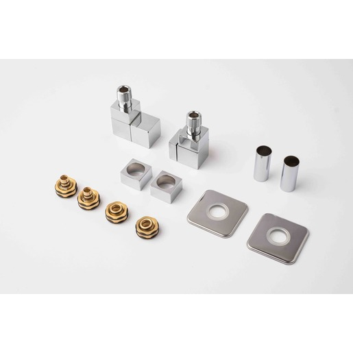 P.M.H. Doria termostatický ventil pro ústřední vytápění 6x7 cm chrom DOR-L-C P.M.H.