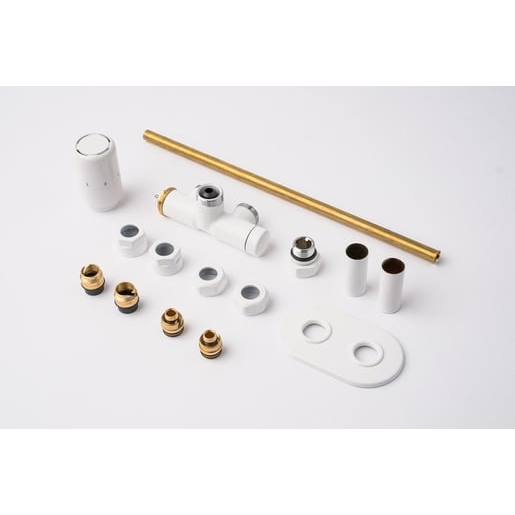 P.M.H. Nova termostatický ventil pro ústřední vytápění 6x7 cm bílá NOV-R-W P.M.H.