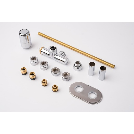 P.M.H. Nova termostatický ventil pro ústřední vytápění 6x7 cm chrom NOV-R-C P.M.H.