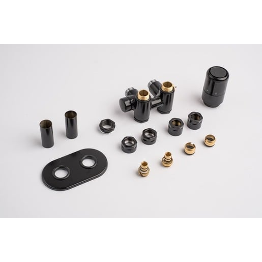 P.M.H. Nura termostatický ventil kombinovaný 6x7 cm černá NUR-R-B P.M.H.