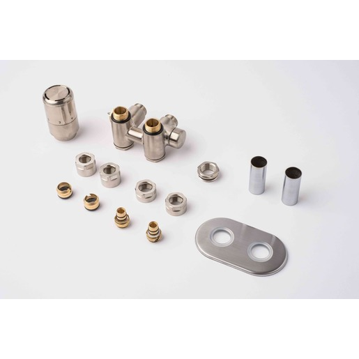 P.M.H. Nura termostatický ventil kombinovaný 6x7 cm nerez NUR-L-SS P.M.H.