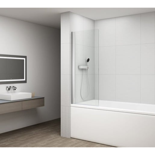 Polysan Rota vanová zástěna 150x75 cm chrom FA750 Polysan