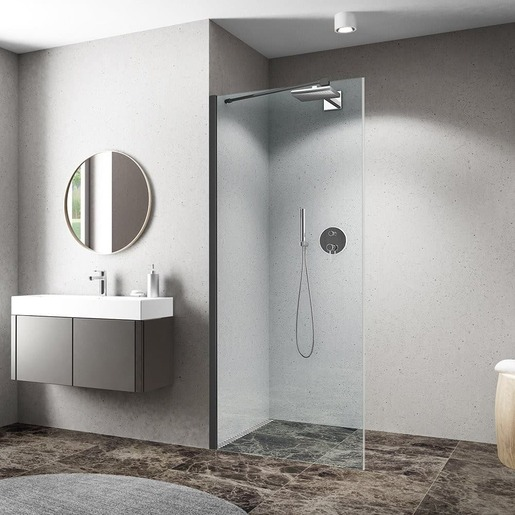 Roth Cariba Line boční zástěna ke sprchovým dveřím x90 ci fxg 090200 npe CIFXG090200NPE Roth