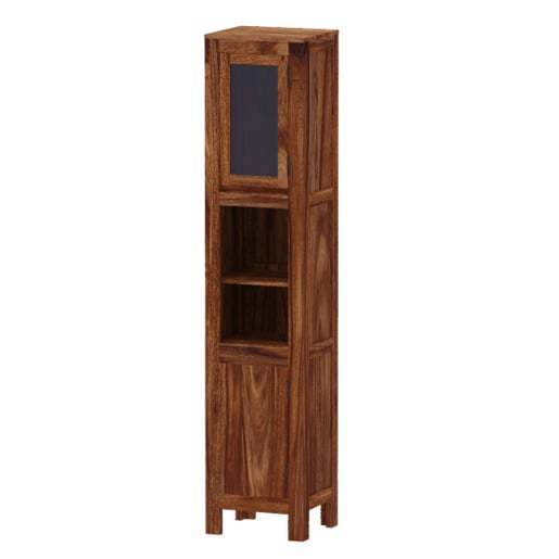 Skříňka do koupelny Gani 40x190x35 cm z indického masivu palisandr GANI-KSV Gani