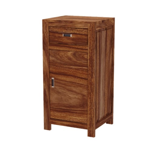 Skříňka do koupelny Nela 40x80x35 cm z indického masivu palisandr NELA-SD Nela