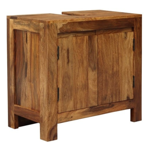 Skříňka pod umyvadlo Gani 65x60x35 cm z indického masivu palisandr GANI-KSU Gani