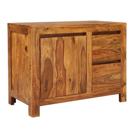 Skříňka pod umyvadlo Gani 90x70x45 cm z indického masivu palisandr GANI-KSU1 Gani