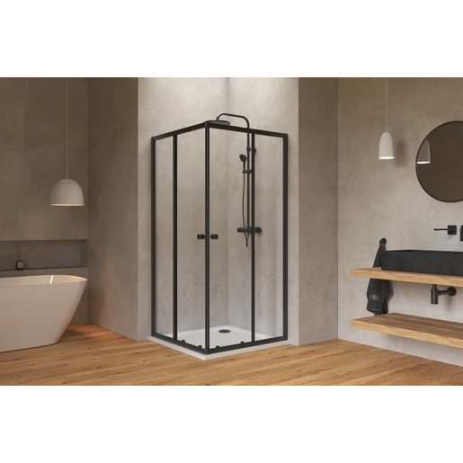 Sprchový kout čtverec 80x80 cm SAT Project SATBKMUQ80CT SAT