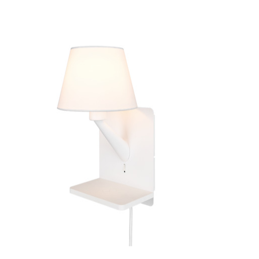 Trio Comfort nástěnné světlo bílá 262670131 TR262670131 Trio