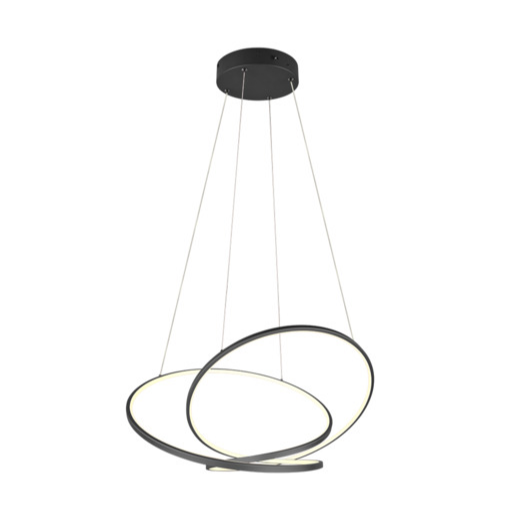 Trio Darvin závěsné světlo černá 349119132 TR349119132 Trio