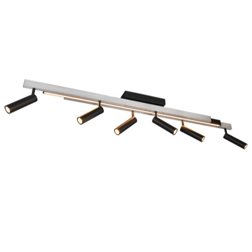 Trio Zeno stropní světlo hliník 648310705 TR648310705 Trio