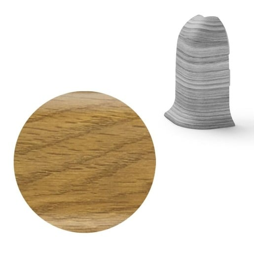 Vnější roh k soklu Naturel dub Aljaška