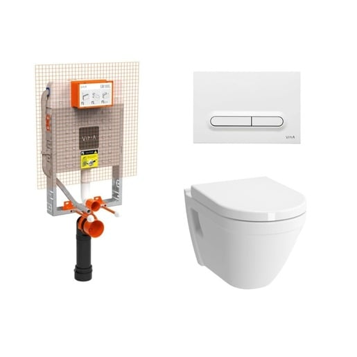 Závěsný wc set k zazdění Vitra S50 SIKOVZW4