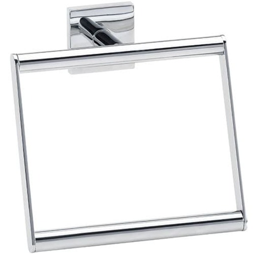 Bemeta QUADRA držák ručníků stříbrná 169 104 062 Bemeta