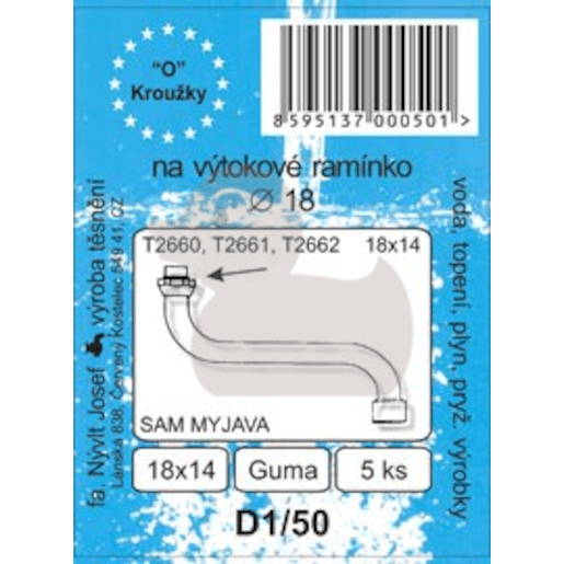 D1/50 O kroužek 18x14 D150 Multi
