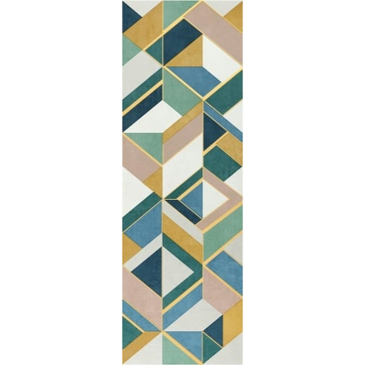 Dlažba DOM Kipling shapes gold 33x100 cm mat DKPD10SH Dom