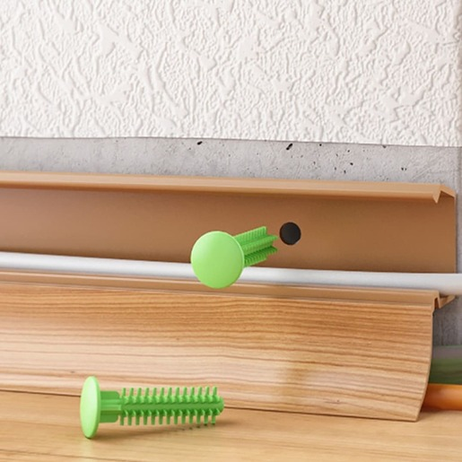 Hmoždinky pro PVC soklové lišty