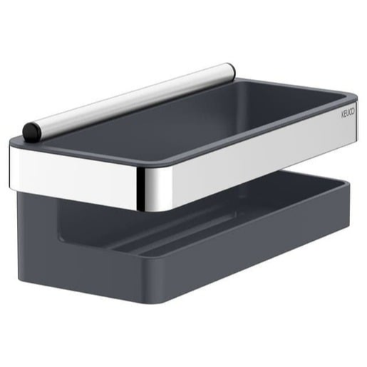 Keuco Moll polička se stěrkou chrom/antracit 12759010000 12 759 010 001 Keuco