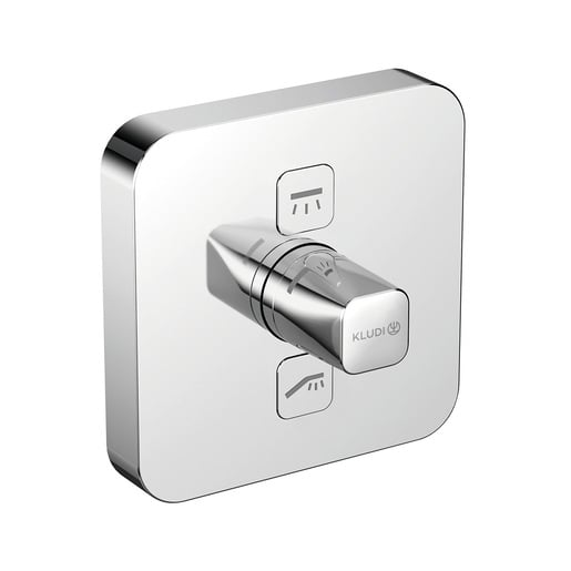 Kludi Push sprchová baterie bez podomítkového tělesa chrom 387 110 538 Kludi