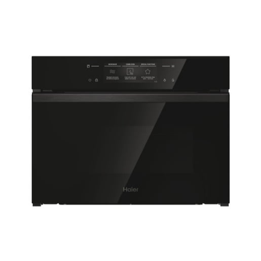 Kompaktní mikrovlnná trouba s víceúrovňovým pečením Haier černá 38900766 haier
