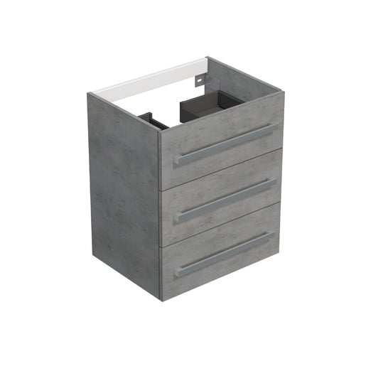 Koupelnová skříňka bez umyvadla Naturel Cube 60x76