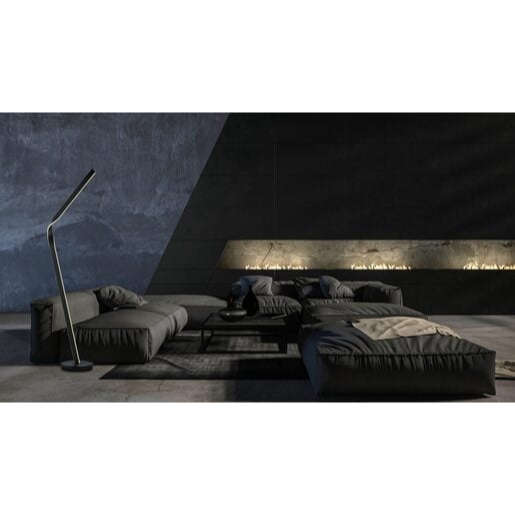 LED stojací lampa Cinque Cicenza černá 478510132