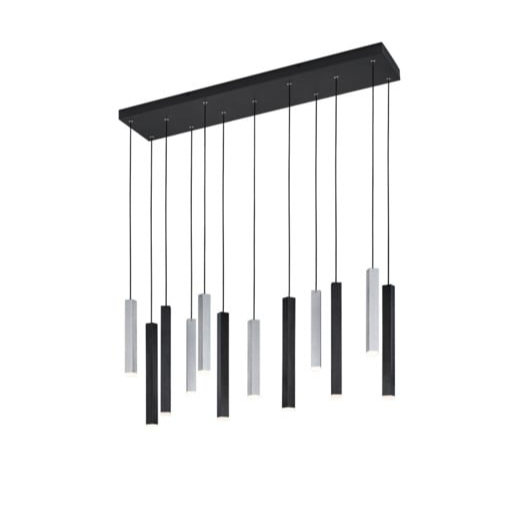 LED závěsné osvětlení Cinque Civeto černá 373511232