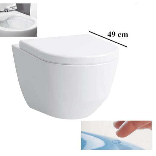 Laufen Laufen Pro wc závěsné zadní odpad h8209654000001 2096.5.400.000.1 Laufen