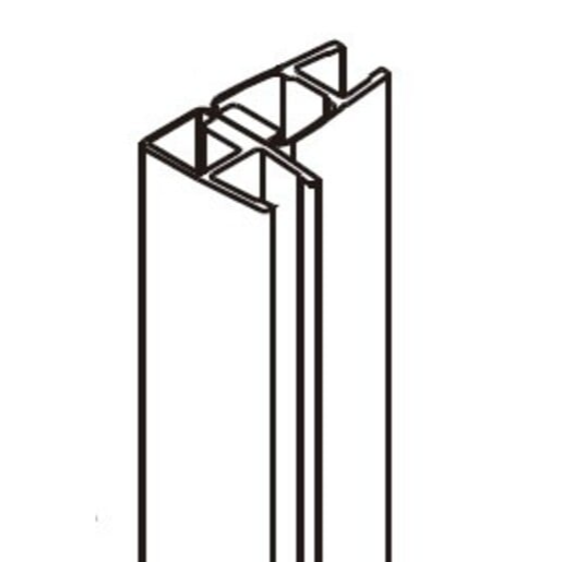 Náhradní díl magnetický profil SAT TEX BB černá NDSATTEXDBBC9 SAT