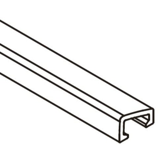 Náhradní díl spodní lišta k SAT SK černá NDSATSK11C SAT