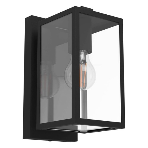 Nástěnná lampa Eglo BUDRONE ocel černá 900288 Eglo