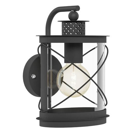Nástěnná lampa Eglo HILBURN ocel černá 94843 Eglo