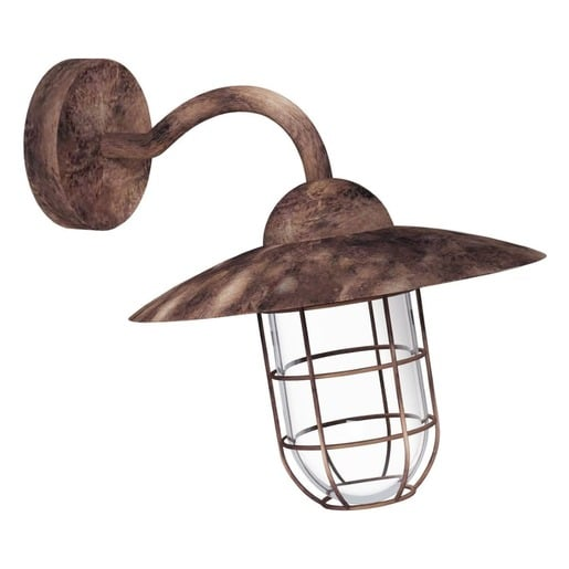 Nástěnná lampa Eglo MELGOA ocel měď 94863 Eglo