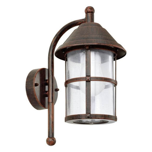 Nástěnná lampa Eglo SAN TELMO ocel hnědá 90184 Eglo