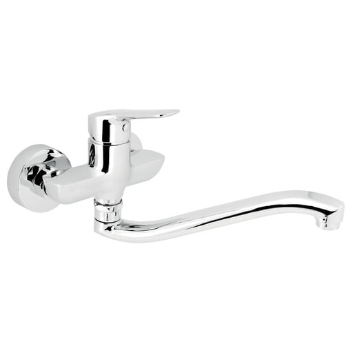 Novaservis Metalia 54 dřezová - umyvadlová baterie s otočným ramínkem 100 mm chrom 54074