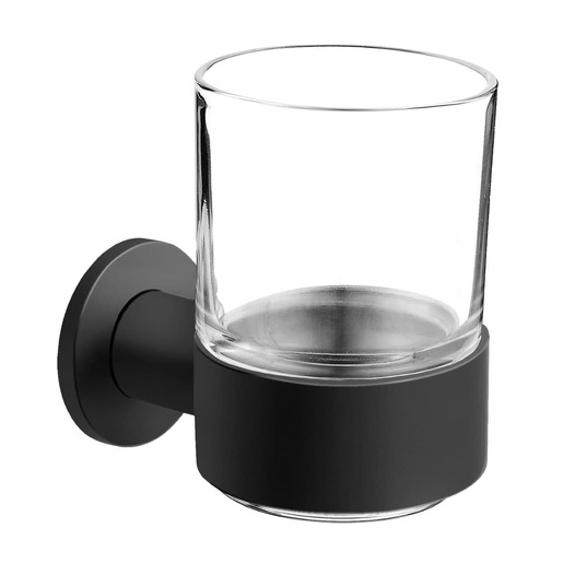 Novaservis Smile držák kartáčků černá ASM03BL Novaservis