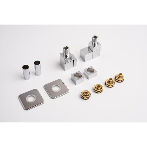 P.M.H. Doria termostatický ventil pro ústřední vytápění 6x7 cm chrom DOR-R-C P.M.H.