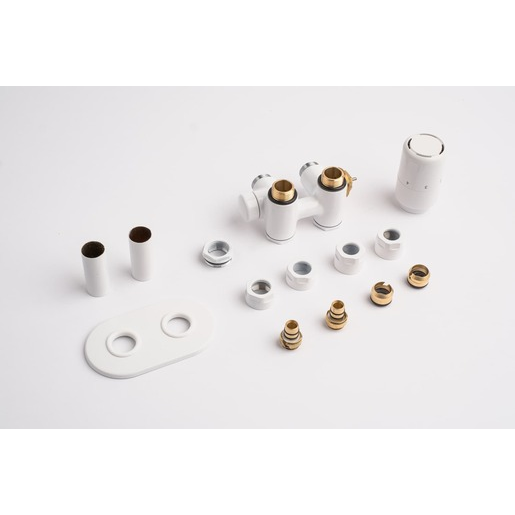 P.M.H. Nura termostatický ventil kombinovaný 6x7 cm bílá NUR-R-W P.M.H.