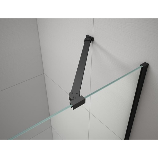 Polysan Fisa stěnový profil a vzpěra černá FS8022 Polysan